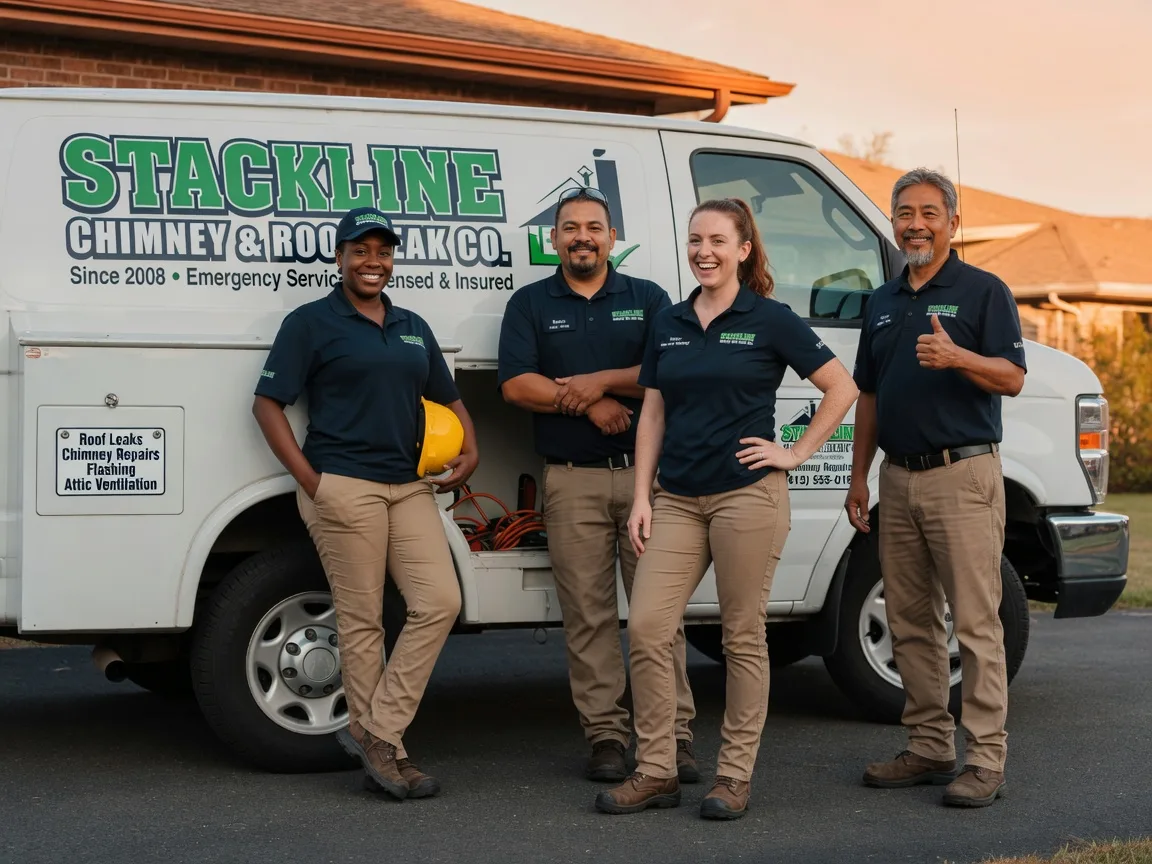 Chimney flashing repair company in Waynesville, OH